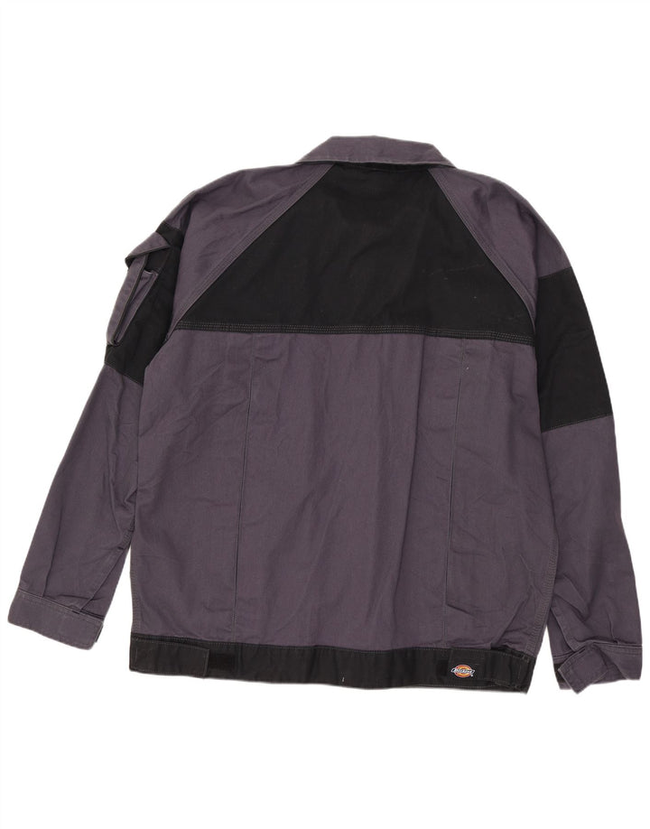 Dickies Herren-Utility-Jacke, UK 40, groß, graue Colourblock-Baumwolle