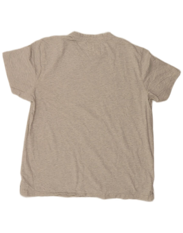 Crew Clothing Herren T-Shirt Top XL Grau Baumwolle