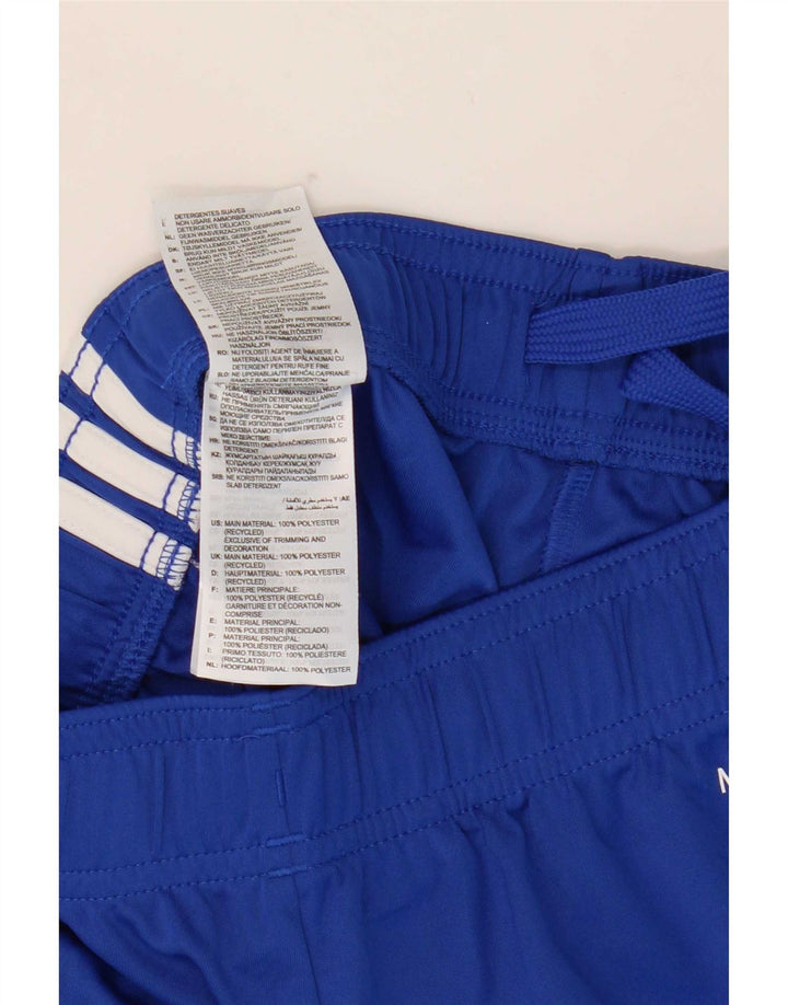 Adidas Jungen Aeroready Sportshorts 9–10 Jahre, blaues Polyester