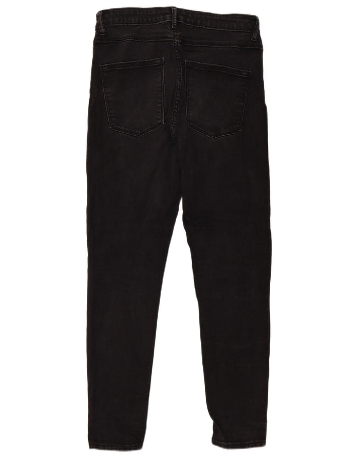 Zara Damen Skinny Jeans EU 40 Medium W30 L27 Schwarz