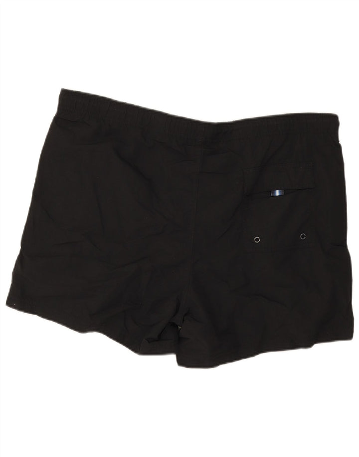 Nautica Herren-Badeshorts, groß, aus schwarzem Nylon