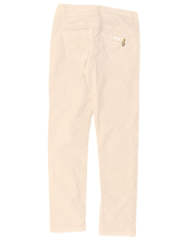 Elisabetta Franchi Damen Slim Jeans W29 L29 Weiß