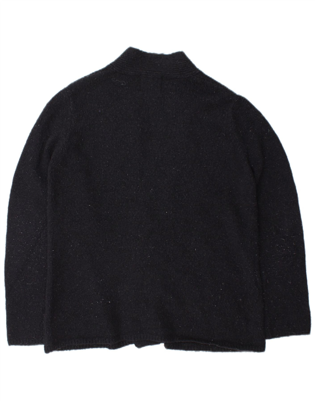 Offener Strickjackenpullover für Damen von Zara, Gr. 14, mittleres Marineblau