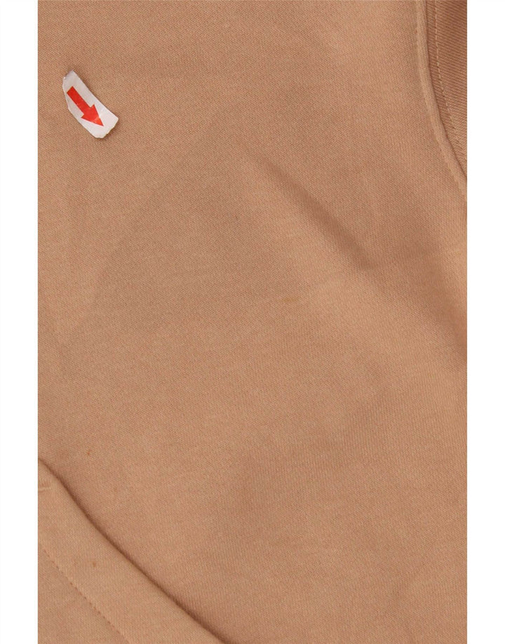 Nike Herren-Sweatshirt mit Reißverschluss, XL, braune Baumwolle