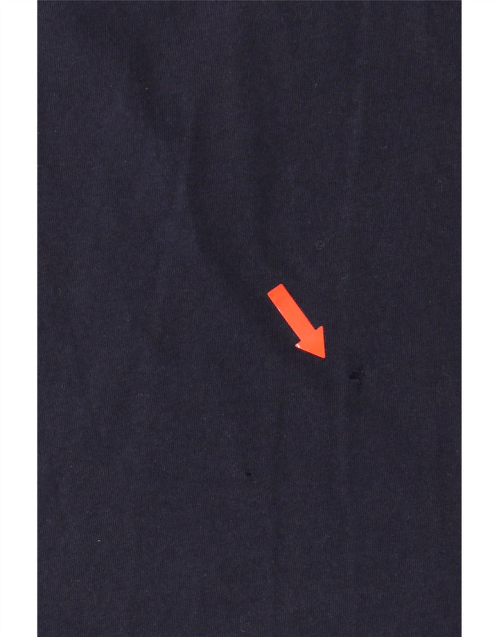 Nike Herren-T-Shirt mit Grafik, Größe S, Marineblau, Baumwolle