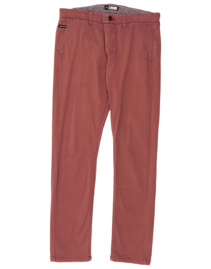 Rip Curl Slim Chino-Hose für Herren, W34, L30, Kastanienbraun, Baumwolle