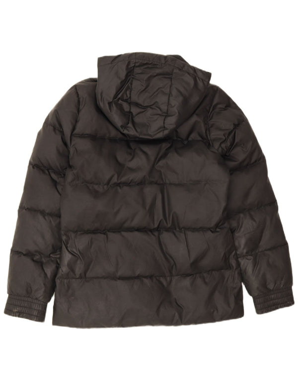 Adidas Damen-Jacke mit Kapuze, gepolstert, UK 8/10, Größe S, Schwarz, Polyester