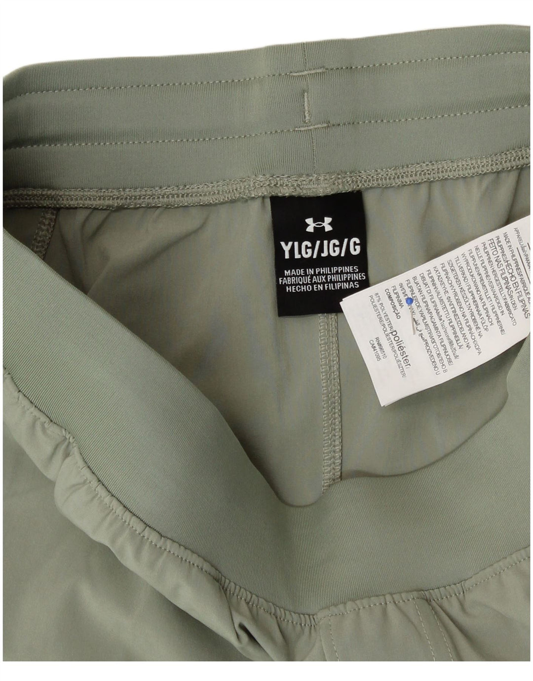 Under Armour Trainingshose für Jungen, 11–12 Jahre, Größe L, Grün, Sport