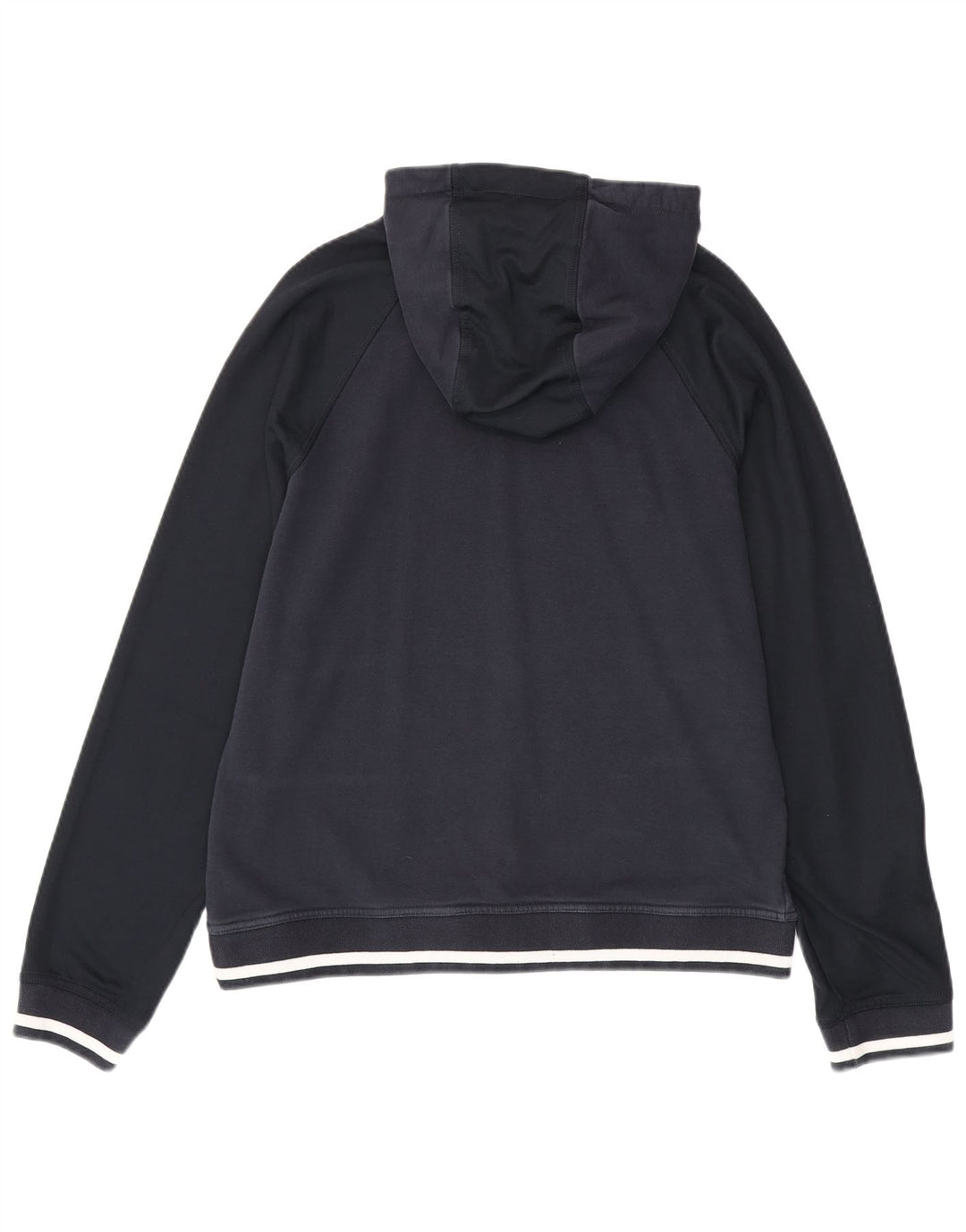 ARMANI EXCHANGE Herren-Kapuzenpullover mit Grafik, groß, marineblaue Baumwolle