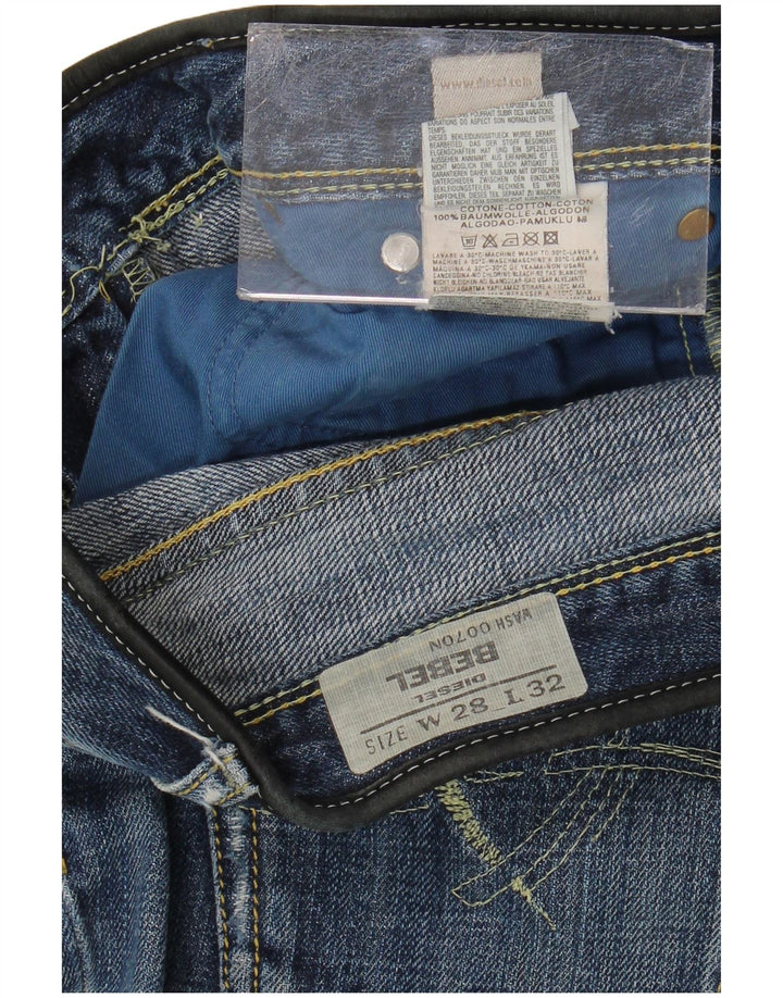 Diesel Damen BEBEL Slim Jeans W28 L27 Blaue Baumwolle