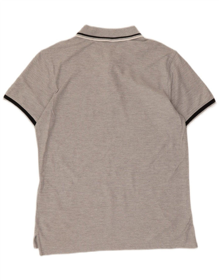 FILA Herren-Poloshirt aus mittelgrauer Baumwolle