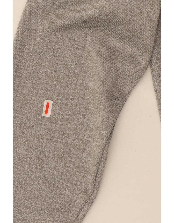 Adidas Herren Graphic Hoodie Pullover Small Grau Polyester