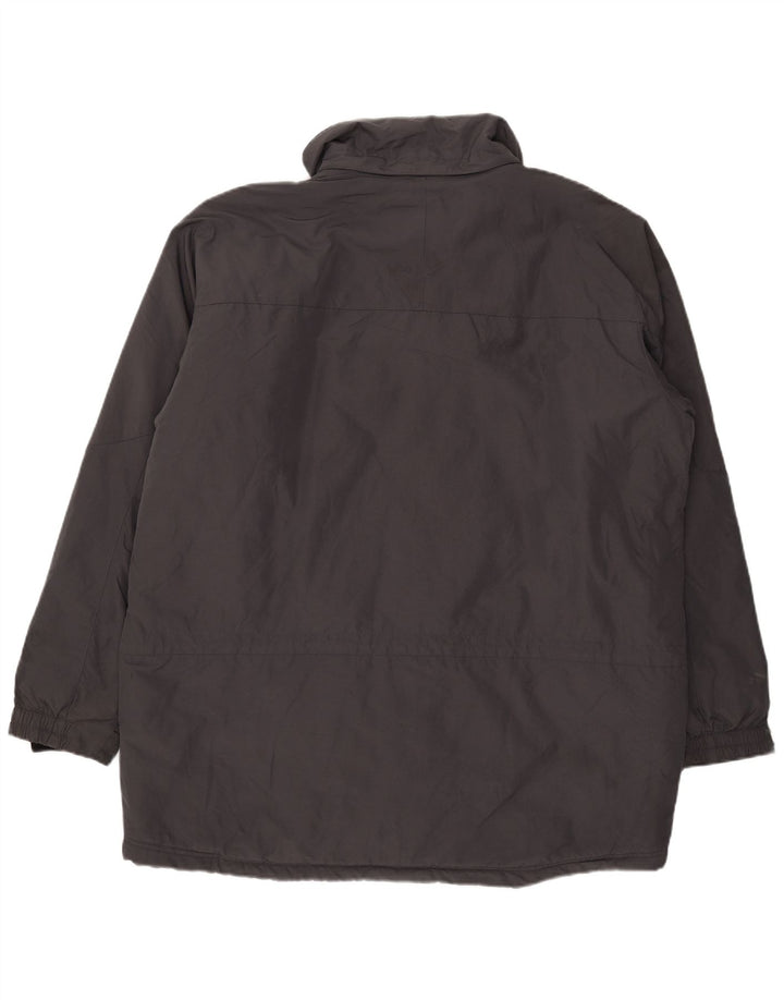 L.L.Bean Herren-Utility-Jacke, groß, UK 42, XL, graues Nylon