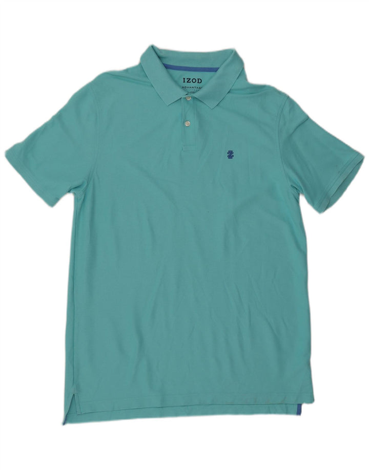 IZOD Herren-Poloshirt, große türkisfarbene Baumwolle