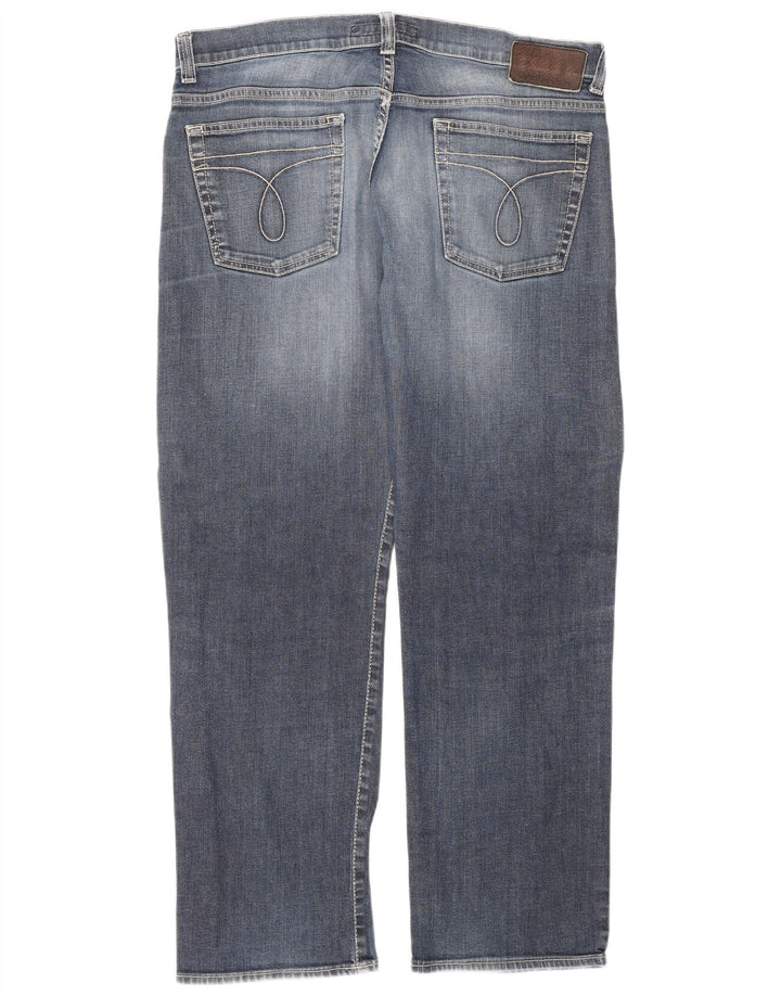 Calvin Klein Herren Straight Jeans W36 L31 Blau
