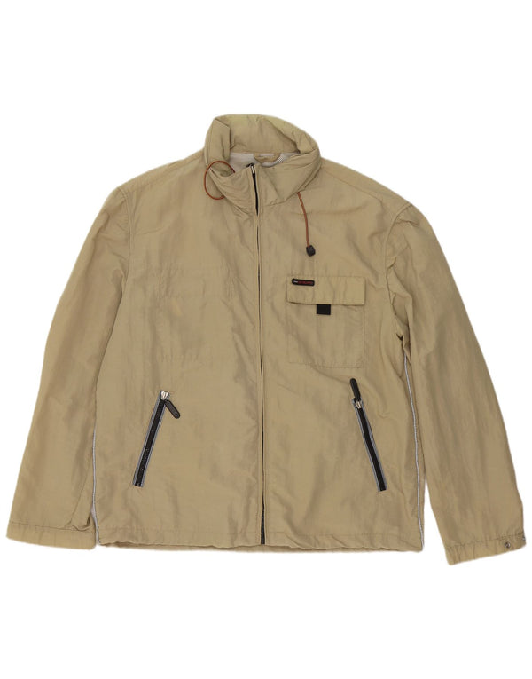 Gas Herren Regenjacke UK 42 XL Khaki Polyester