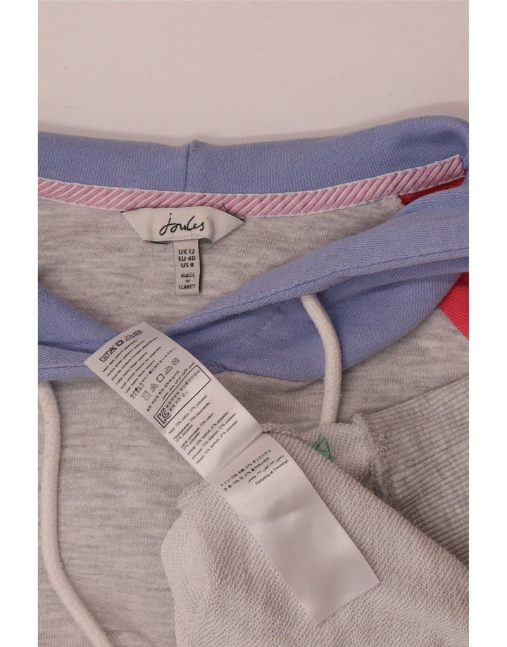 Joules Damen Kapuzenpullover UK 12 Medium Mehrfarbig Colourblock