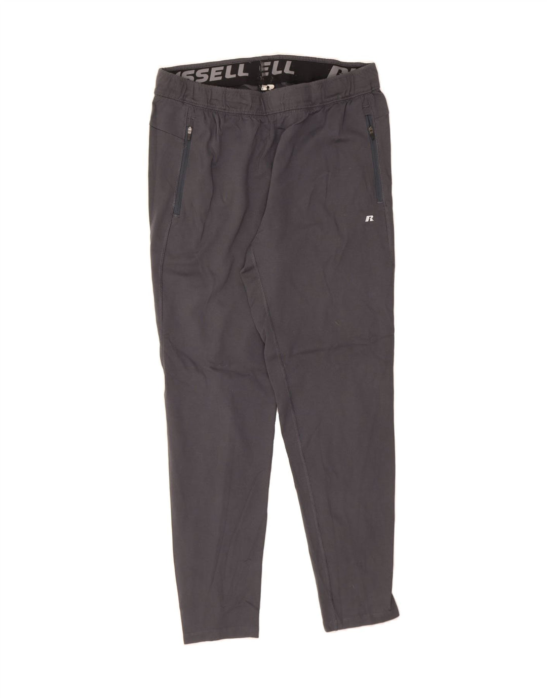 RUSSELL ATHLETIC Mens Tracksuit Trousers Large  Grey Rayon Vintage Russell Athletic and Second-Hand Russell Athletic from Messina Hembry 
