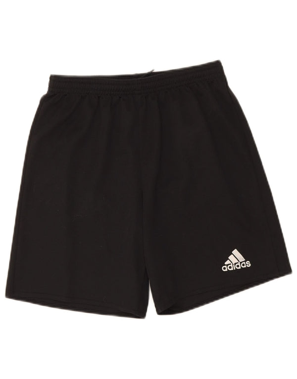 Adidas Jungen Aeroready Sportshorts 13–14 Jahre, schwarzes Polyester