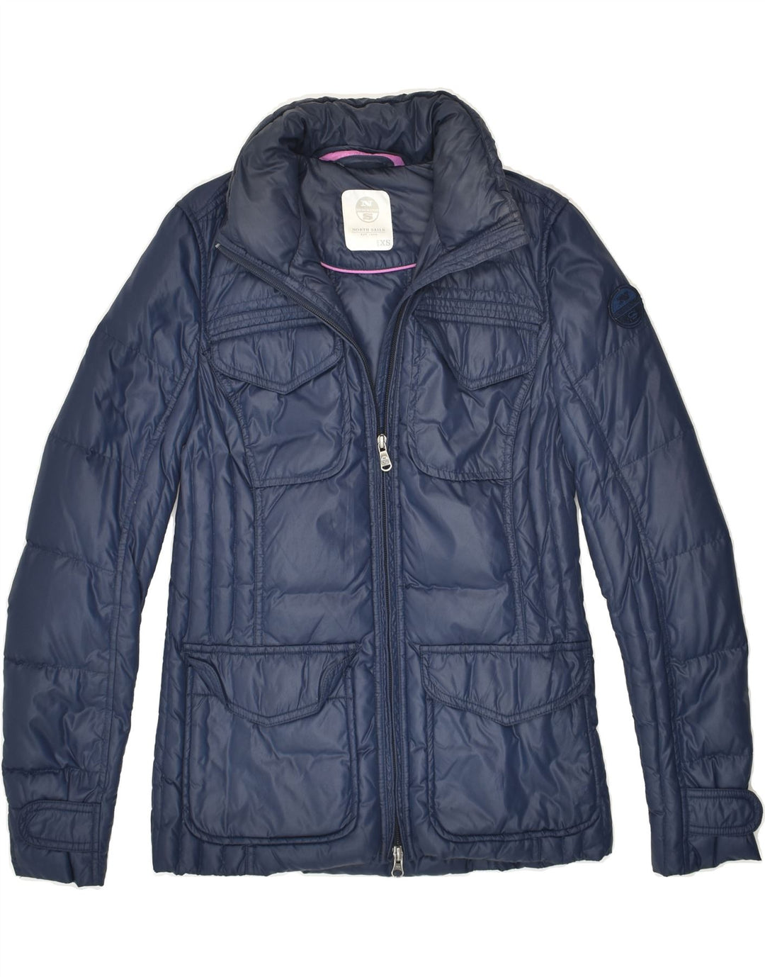 NORTH SAILS Damen Wattierte Jacke UK 6 XS Marineblau Polyester
