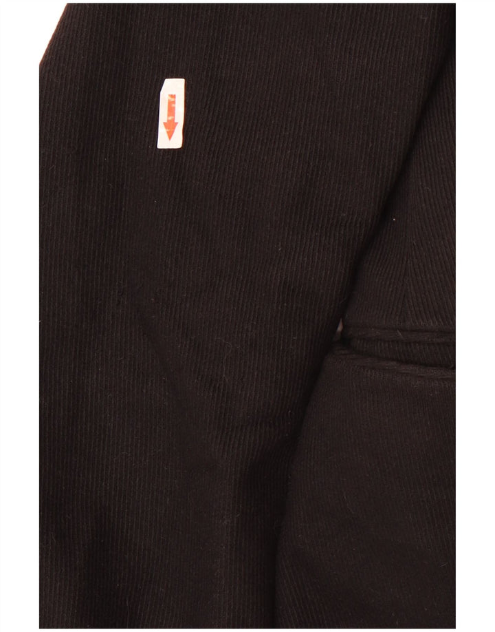 Fay Herren Cordmantel UK 40 Large Schwarz