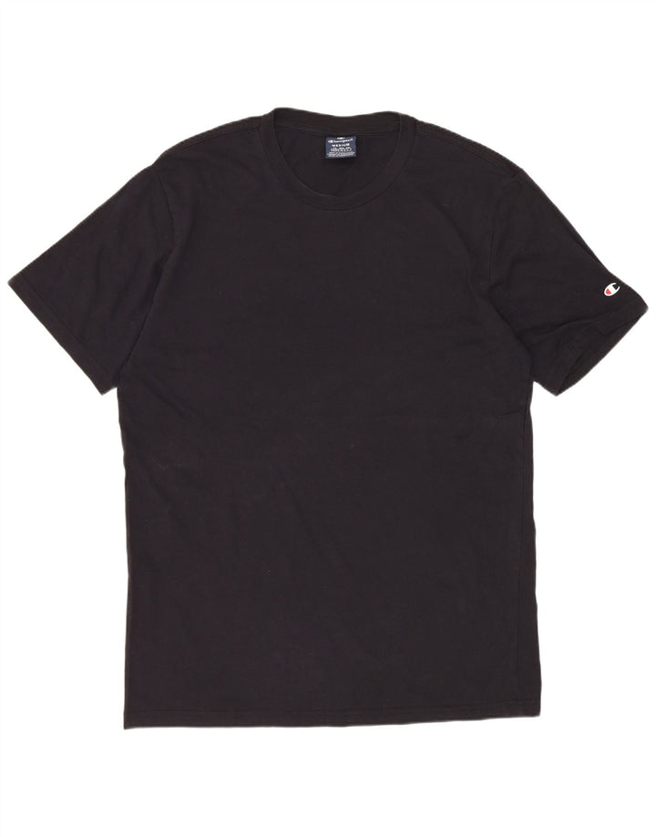 CHAMPION Herren T-Shirt Top Medium Schwarz