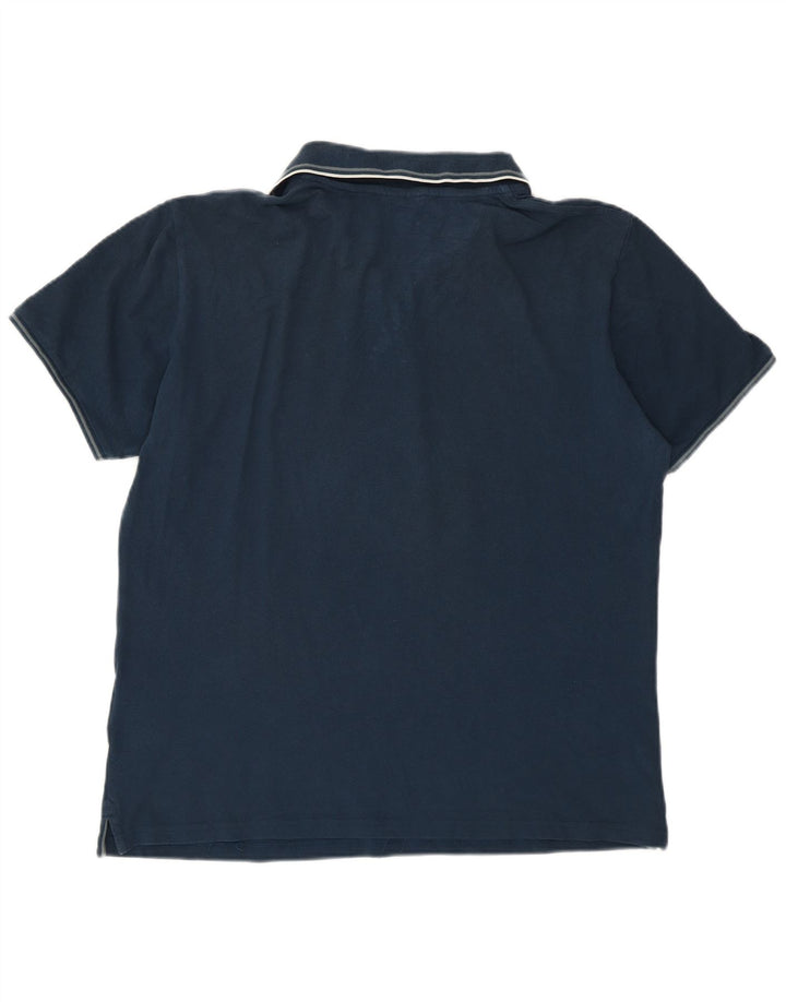 Champion Herren-Poloshirt, mittelmarineblaue Baumwolle