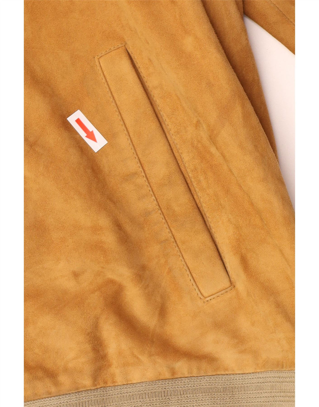 Gerani Herren Wildleder Bomberjacke IT 56 3XL Beige Leder