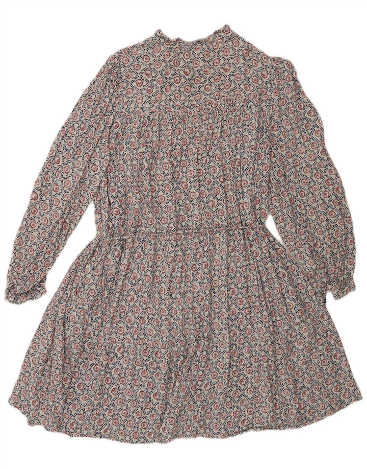 Marks & Spencer Damen-Stufenkleid, Größe 46, mehrfarbig, Bohemian-Stil
