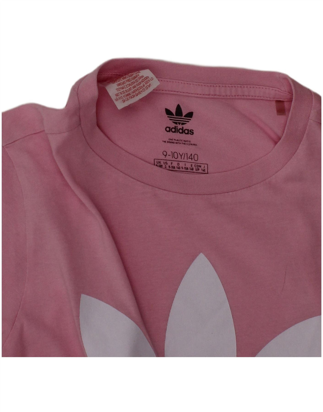 ADIDAS T-Shirt mit Grafik für Mädchen, 9–10 Jahre, Rosa, Baumwolle