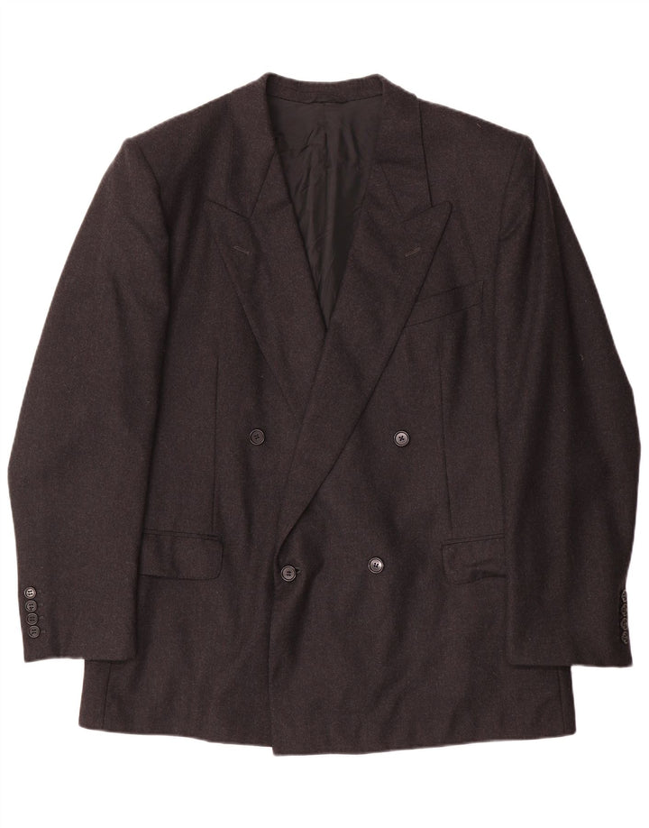 Redaelli Herren Zweireihiger Blazer IT 56 3XL Graue Wolle