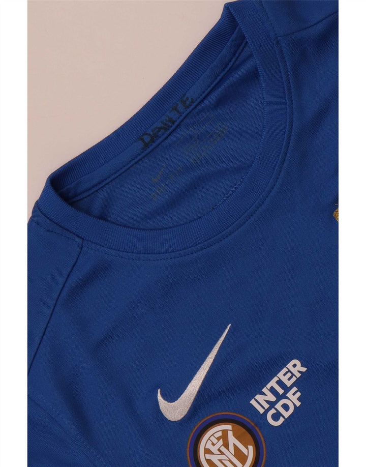 Nike Inter Mailand Grafik-T-Shirt für Jungen, 12–13 Jahre, Größe L, Blau