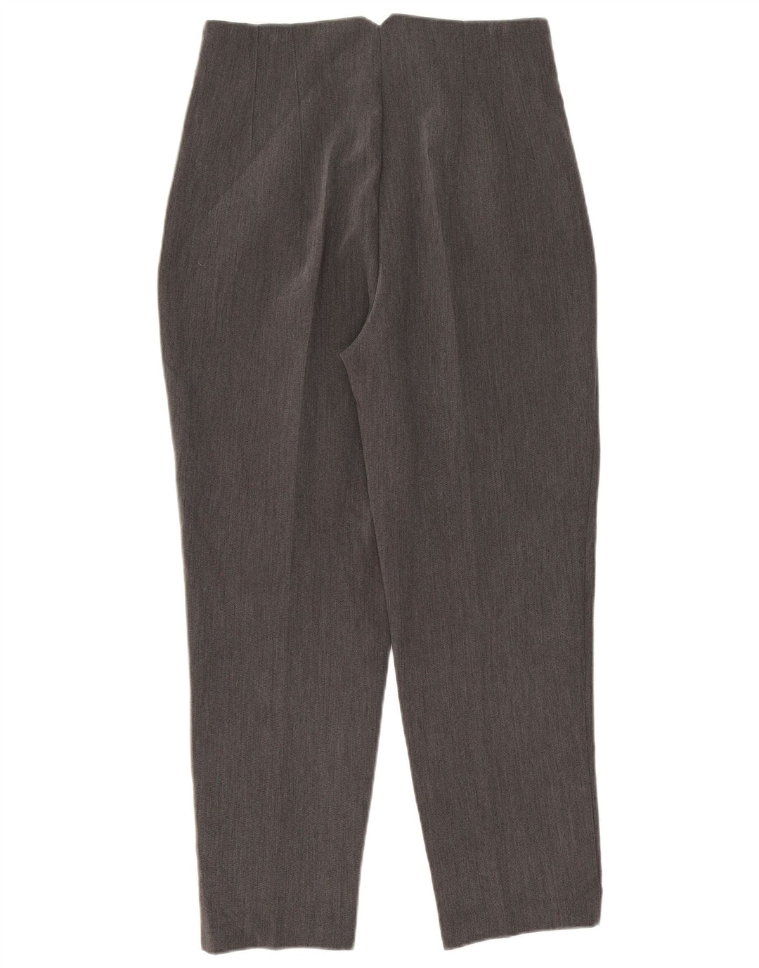 Zara Damen-Anzughose mit hoher Taille, Größe L, W30, L26, Grau, Polyester