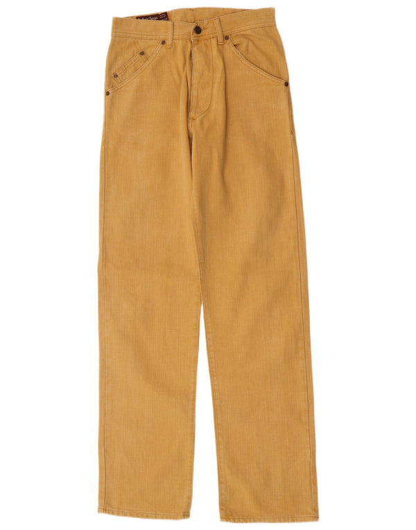 Gerade Freizeithose für Damen von Marlboro Classics, W29, L34, gelbe Baumwolle