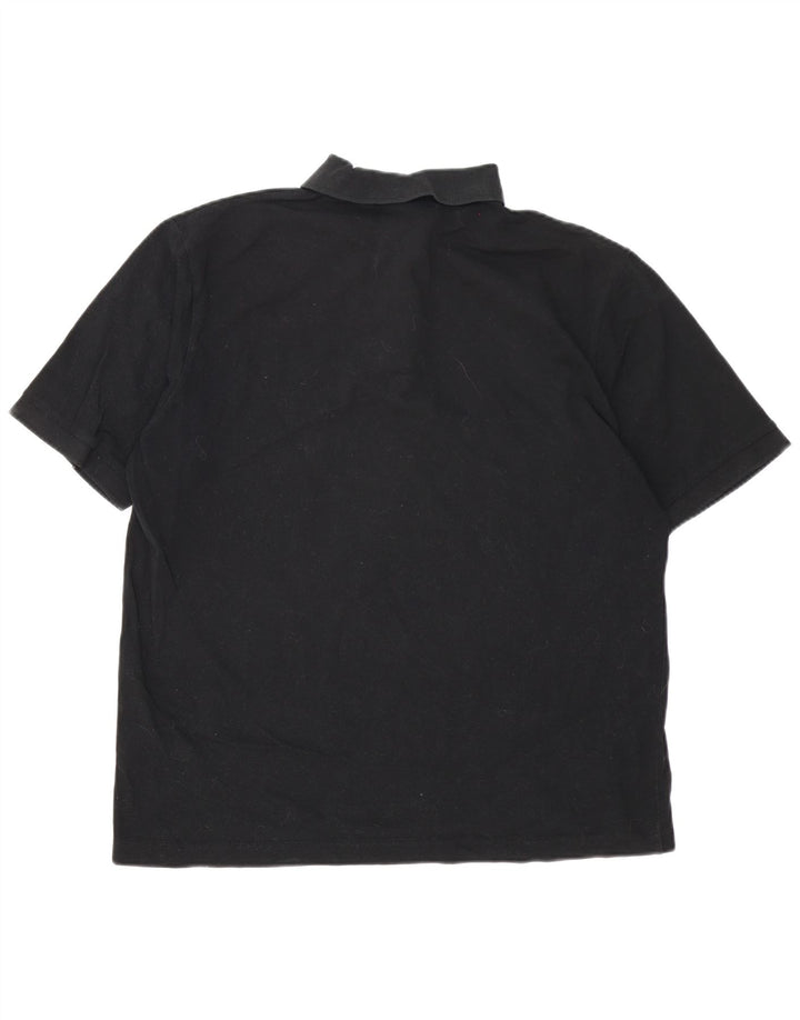 AUSTRALIAN L'ALPINA Herren Poloshirt IT 50 Medium Schwarz