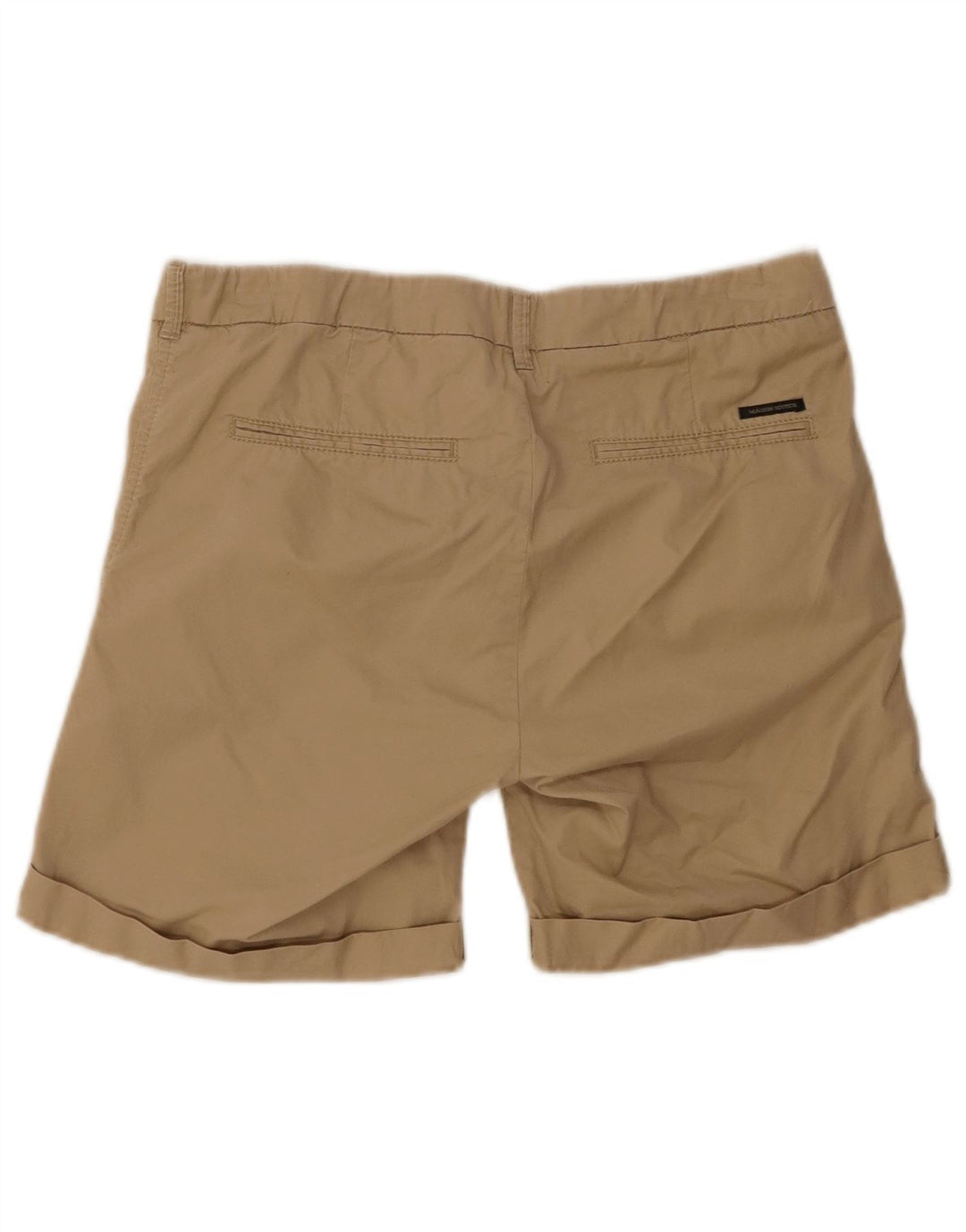 Maison Scotch Damen Chinoshorts W28 Mittelbeige Baumwolle