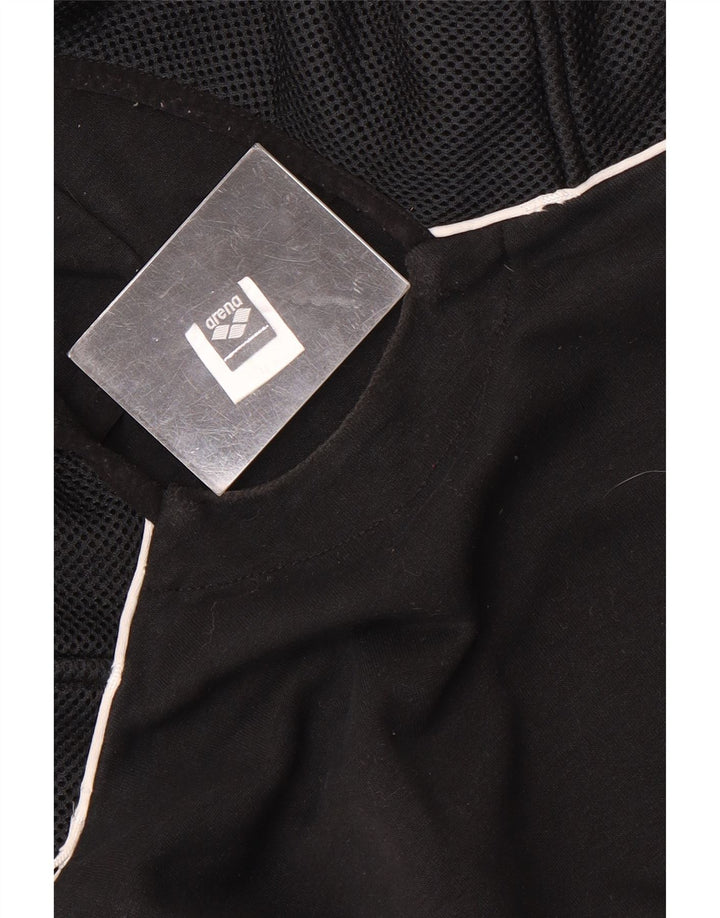 Arena Herren Kapuzenpullover Medium Schwarz