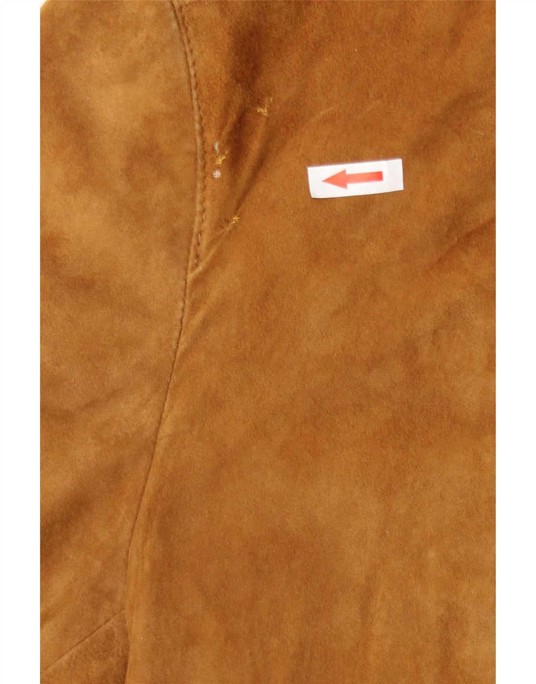 Vintage Herren Wildleder Bomberjacke IT 50 Medium Beige Leder