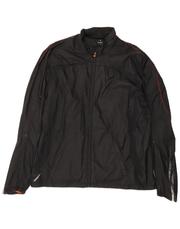 Adidas Herren Climacool Regenjacke UK 42 XL Schwarz Polyester