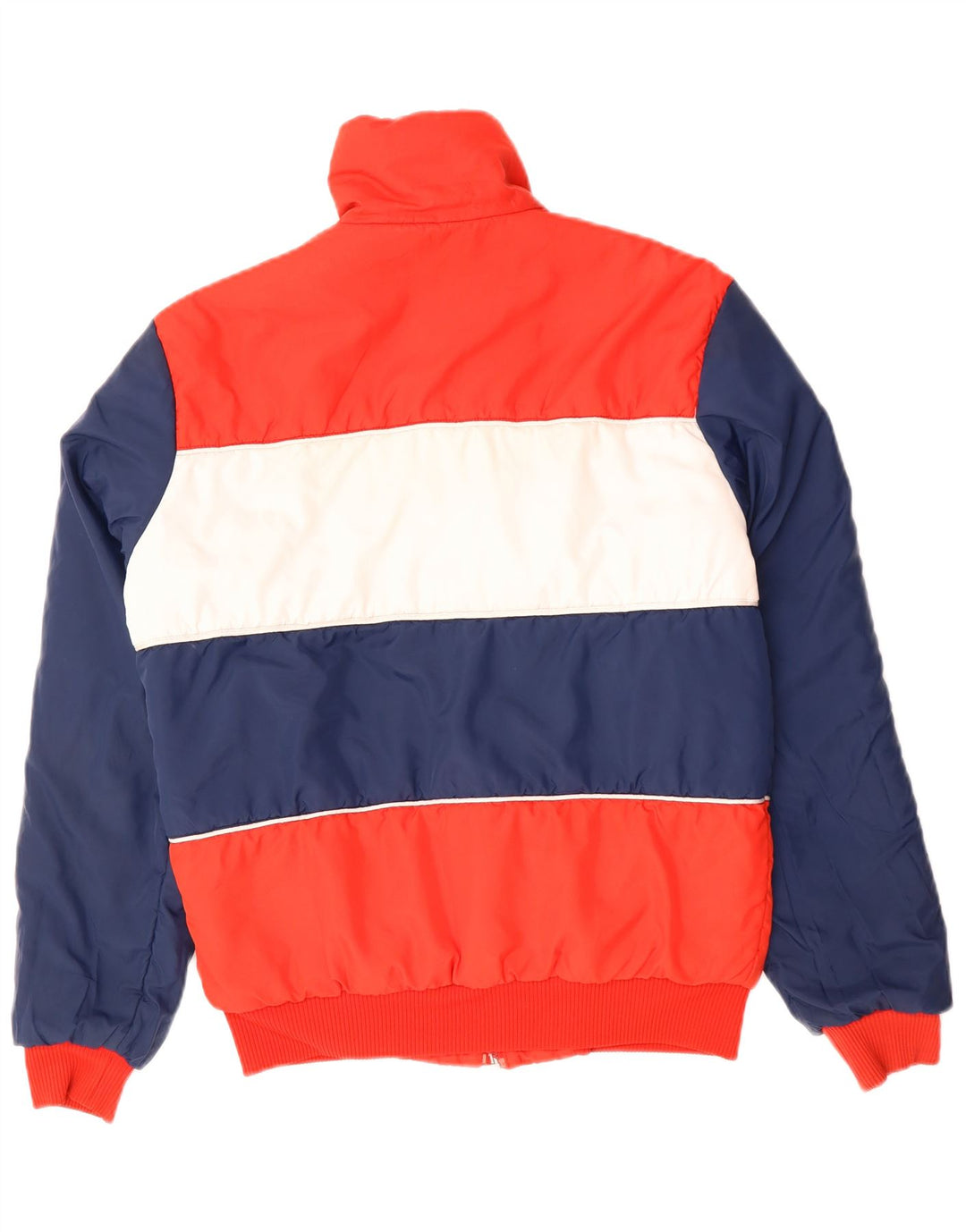 Adidas Herren Wendejacke UK 38 Medium Marineblau Colourblock Polyester