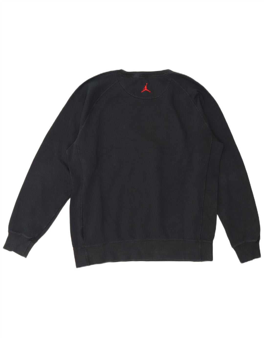 Jordan Herren-Sweatshirt mit Grafik, groß, aus schwarzer Baumwolle