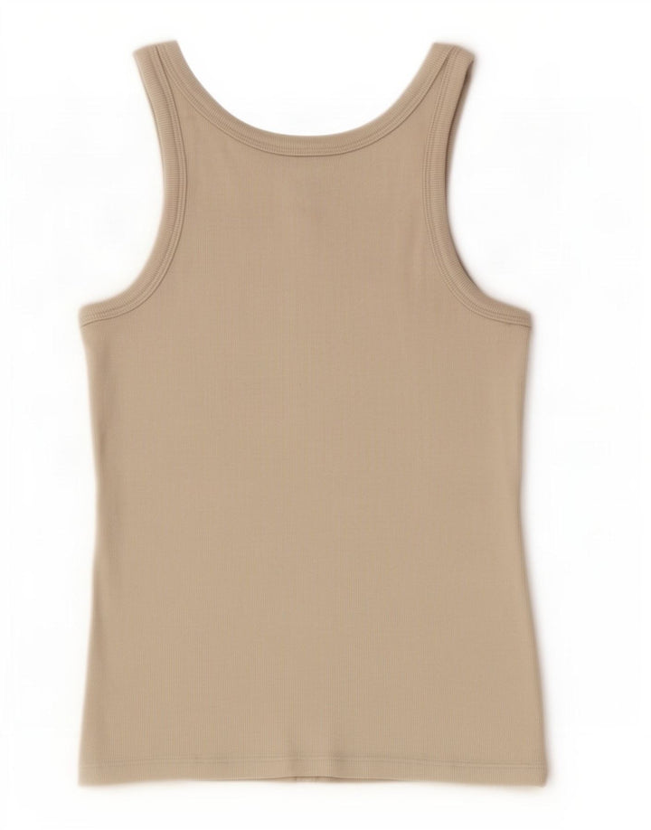 Calvin Klein Damen Weste Top UK 8 Small Grün