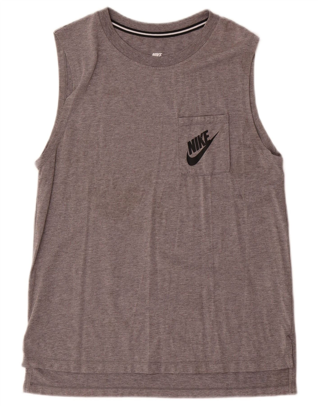Nike Herren-Trägershirt, klein, grau meliert, Modal