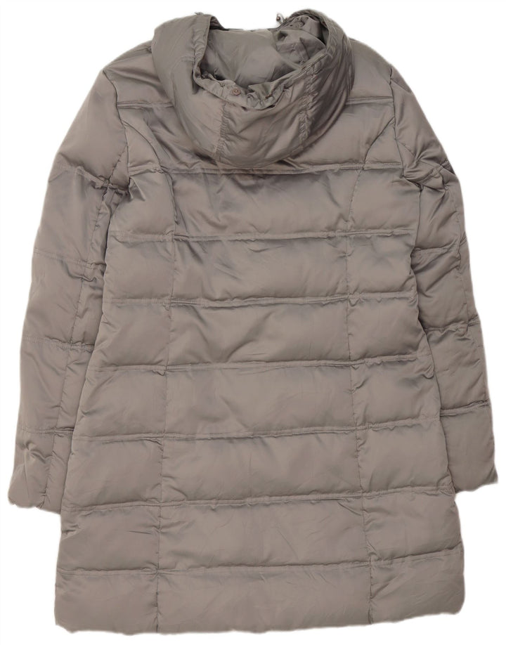 Champion Damen Kapuzen-Duffle-gepolsterter Mantel UK 20 2XL Grau Polyester