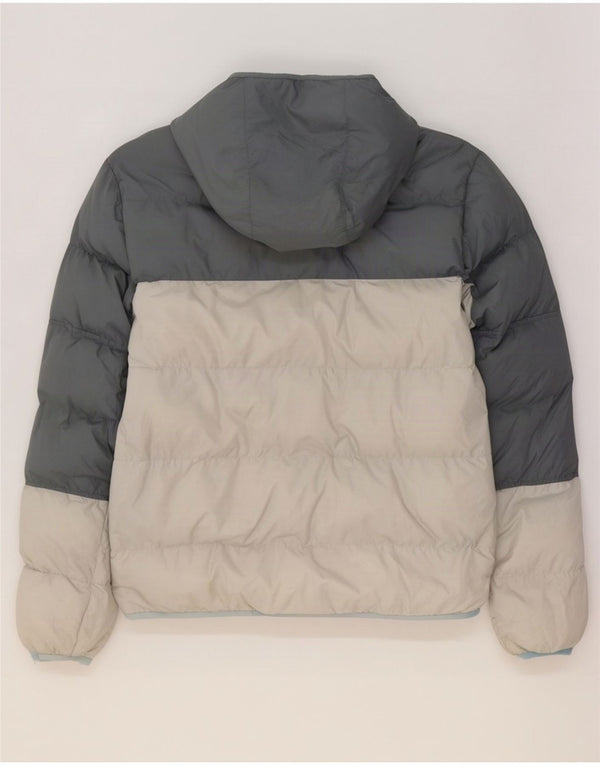 Nike Herren Storm-Fit Kapuzenjacke, gepolstert, UK 38, Mittelgrau, Farbblock