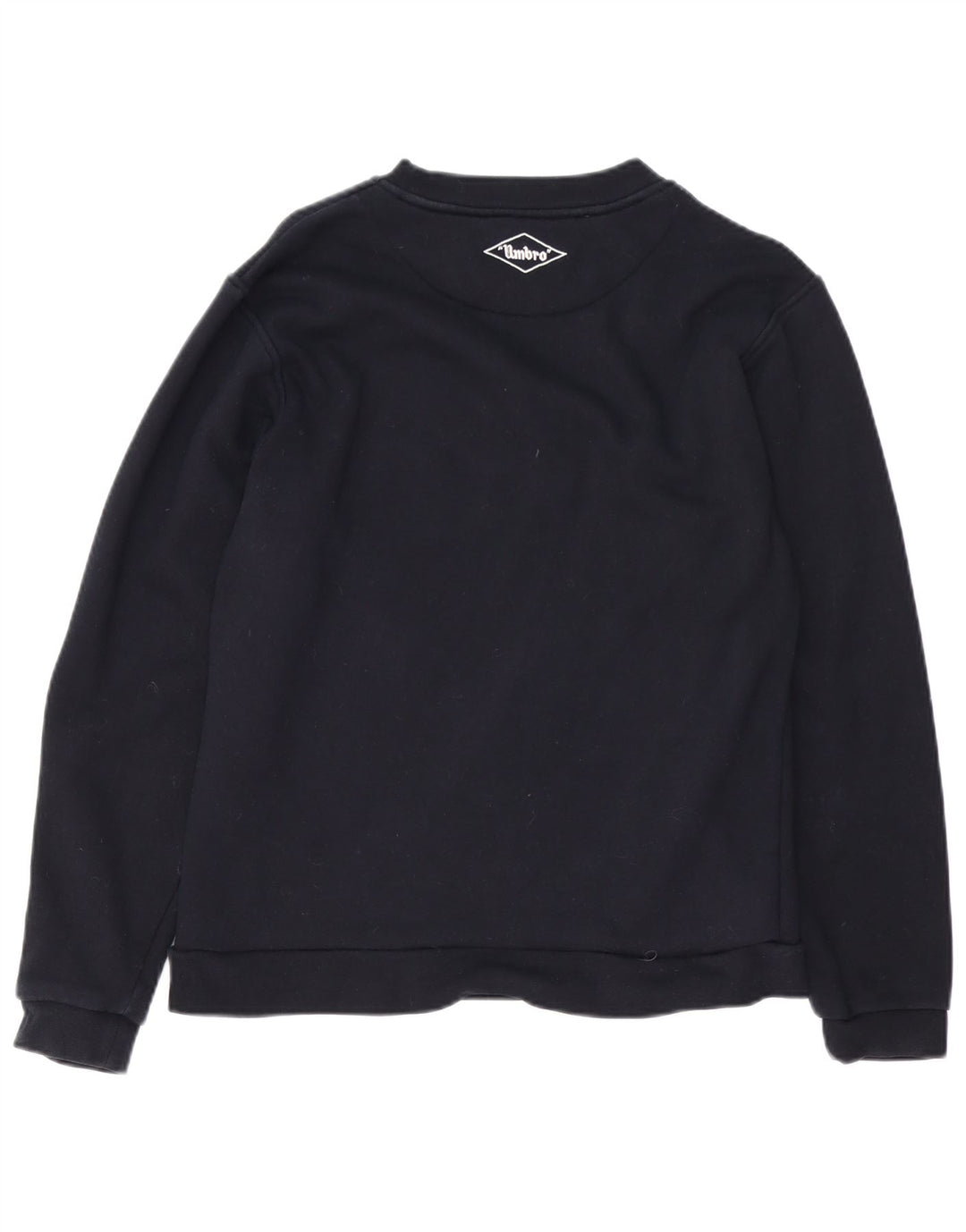 UMBRO Herren-Sweatshirt mit Grafik, Größe S, schwarze Baumwolle