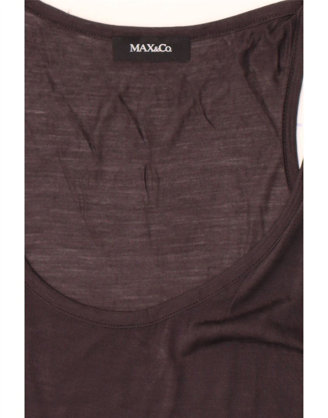 Max & Co. Damen Weste Top UK 12 Medium Schwarz