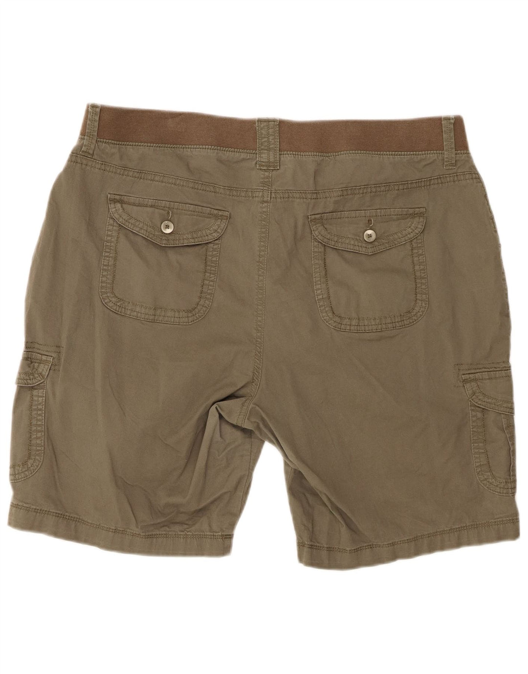 LEE Damen-Cargoshorts mit entspannter Passform, US 18, 2XL, W40, Khaki, Baumwolle
