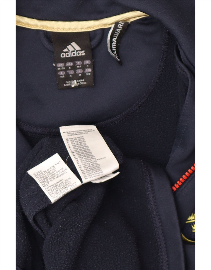 Adidas Herren Munster Rugby Trainingsanzug Top Jacke UK 36/38 Small Marineblau