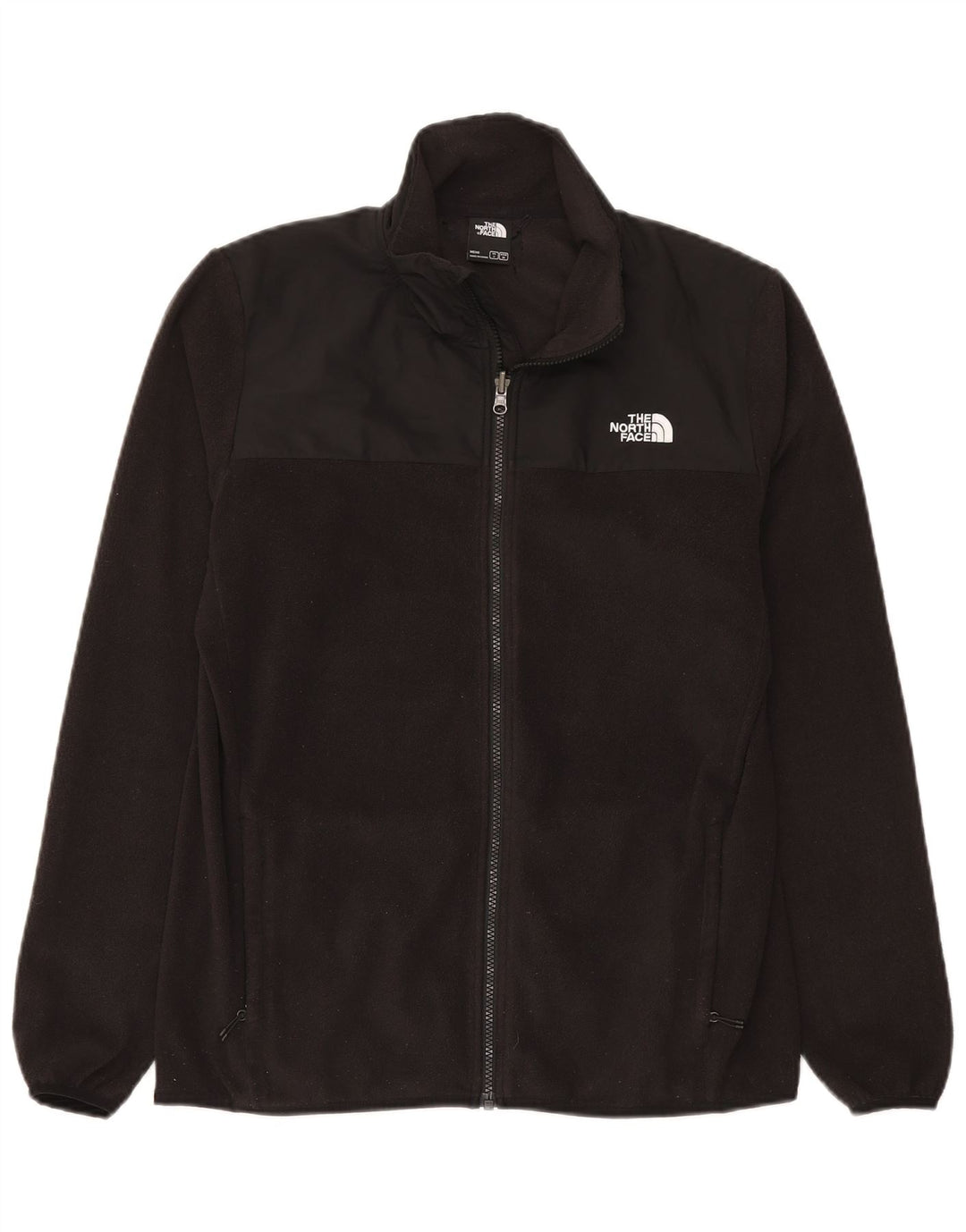The North Face Herren Fleecejacke UK 36 Small Schwarz Polyester